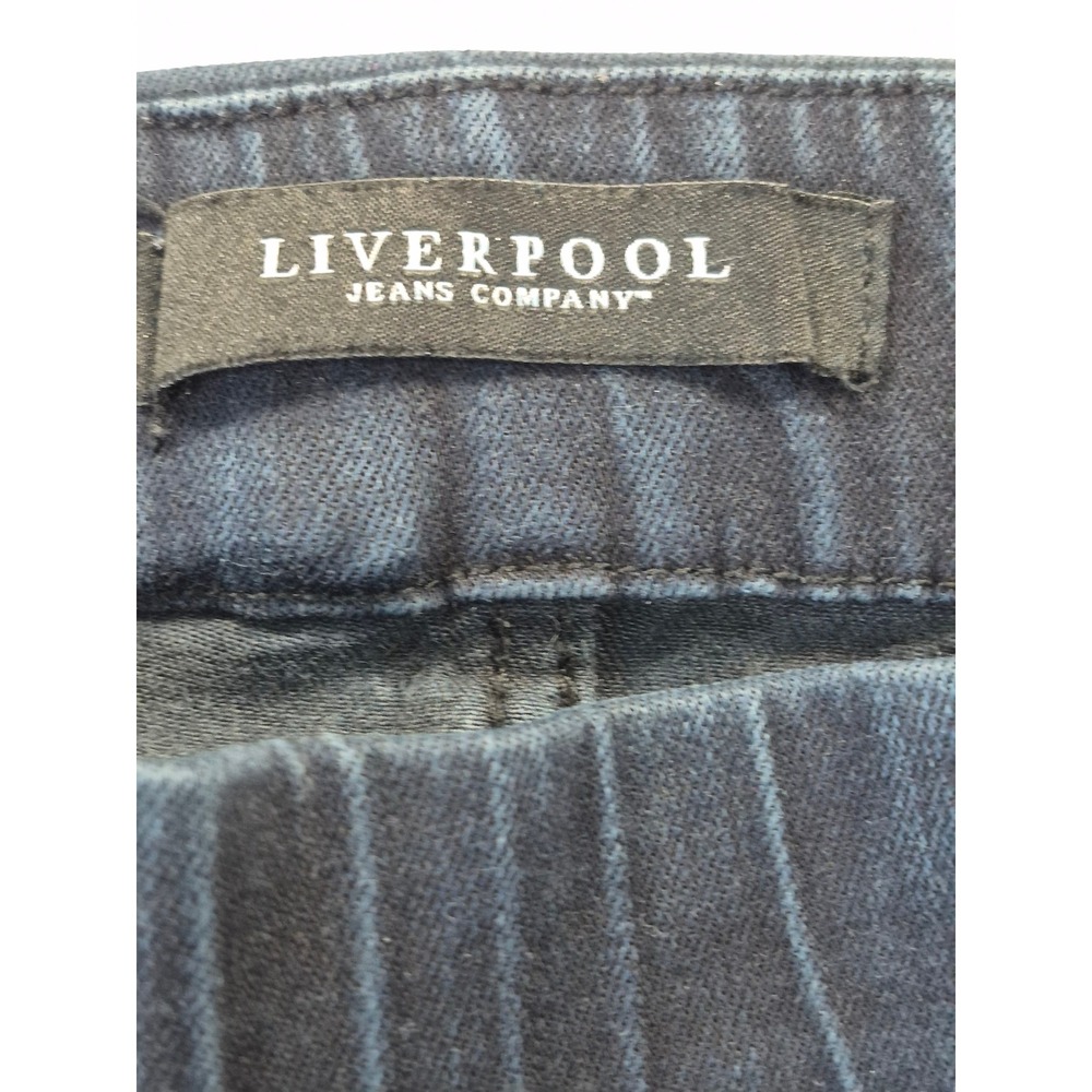 Liverpool The Denim Legging Womens 6P Petite Dark Indigo Pull On Stretch Jeans - Picture 3 of 14